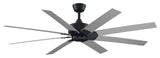 Fanimation Levon Custom-KIT-64 Levon Custom 64" 8 Blade Indoor / - Black /
