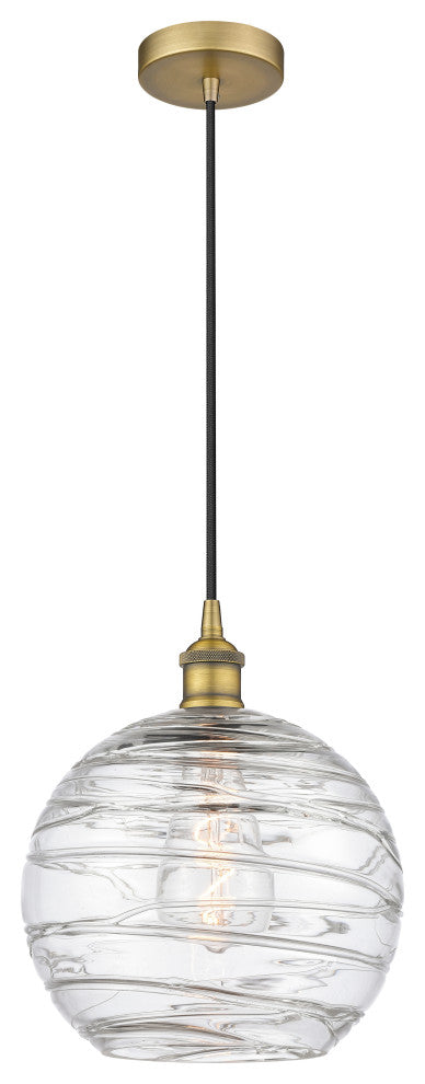 Innovations 616-1P-BB-G1213-10-LED 1-Light Mini Pendant, Brushed Brass