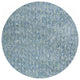 8' Round  Polyester Seafoam Heather Area Rug