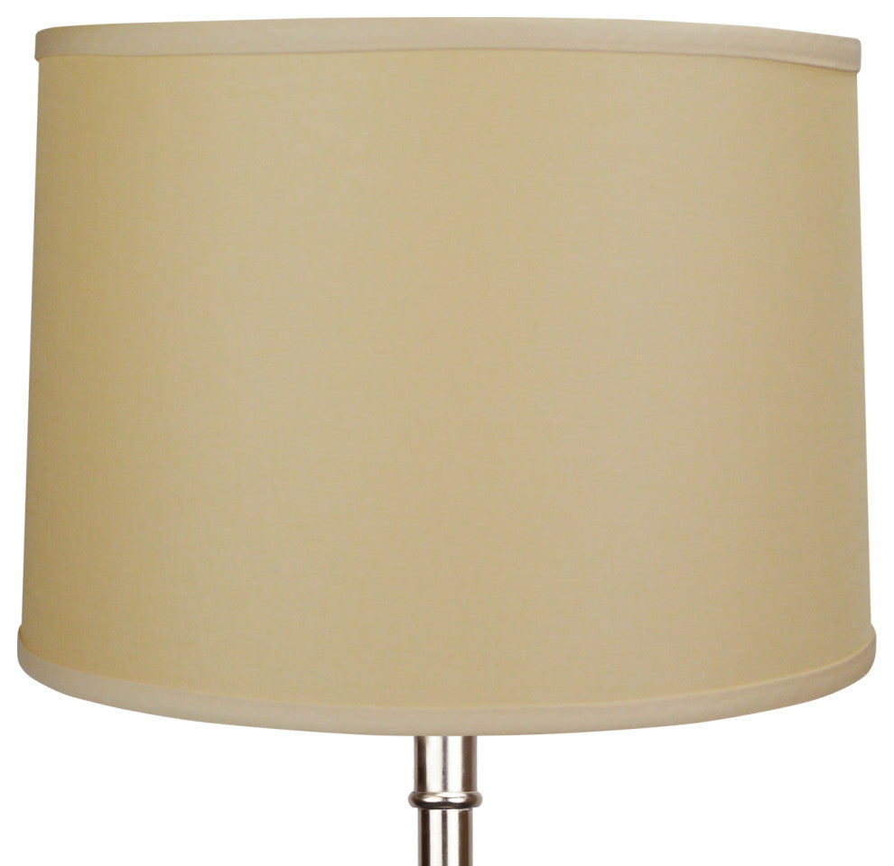 Fenchel Shades 13"x14"x10" Spider Attachment Empire Lamp Shade, Linen Khaki