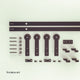 Mini Sliding Barn Door Hardware Kit, Straight Design, 66", Double