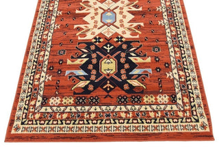 Unique Loom Terracotta Oasis Taftan 4'x6' Area Rug