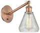 Innovations 317-1W-AC-G275-LED 1-Light Sconce, Antique Copper