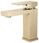 Alma Single Handle Basin Faucet with a pop up drain , Upc Certified, Gold