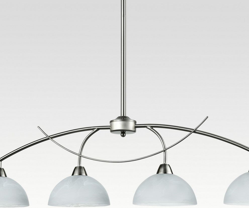 Arched Multi-Light Kitchen Island Lighting, 4-Light-Bn