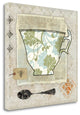 "Garden Cafe II" By Belinda Aldrich, Giclee Print on Gallery Wrap Canvas