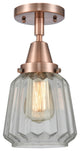 INNOVATIONS LIGHTING 447-1C-AC-G142-LED Chatham Flush Mount