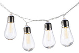 6 ft. Solar LED Bullet Patio String Lights