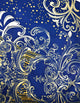 Tache Duvet Covers, Zipper and Ties, Navy Blue Damask, Twin