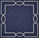HomeRoots 96" X 132" Ocean Polypropylene Rug