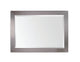 Stainless Wall Mirror - Brushed Chrome