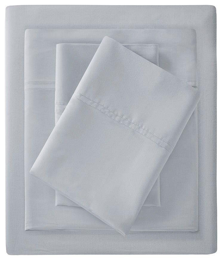 Sleep Philosophy Rayon from Bamboo 4PC Sheet Set, Grey