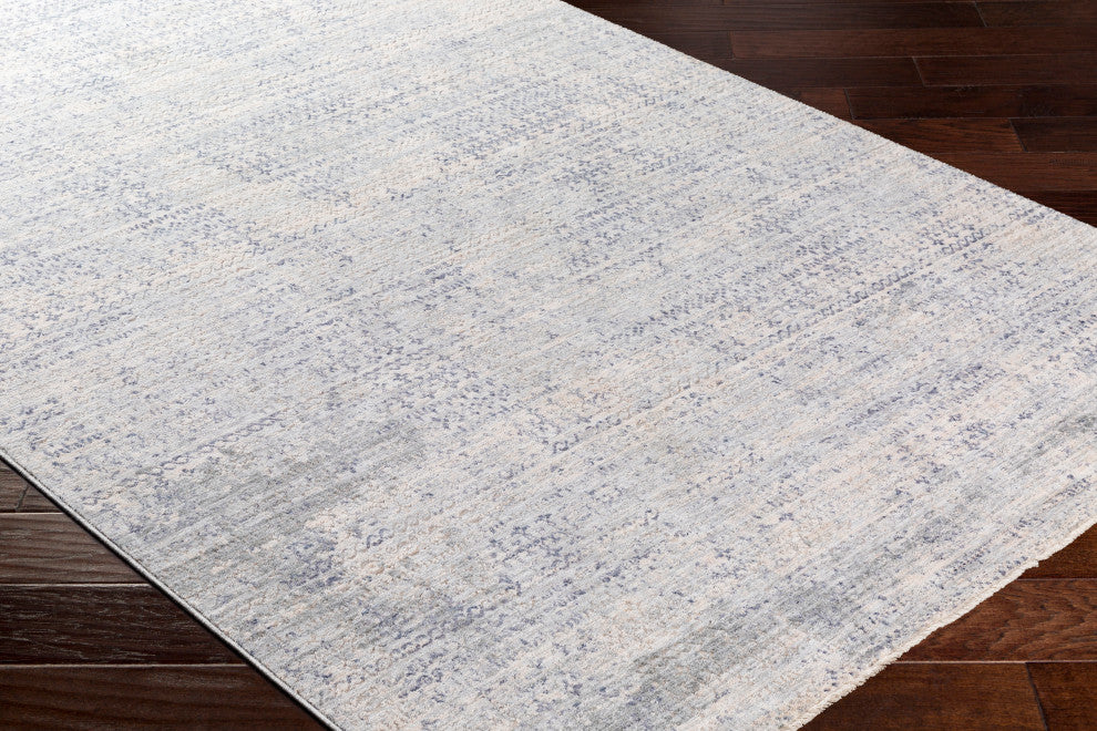 Surya Presidential PDT-2316 9'x13'1" Rug, Pale Blue/Green/Blue/Blue/Gray/Ivory