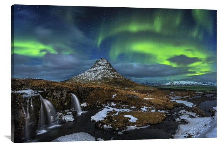 "Magic Night" Stretched Canvas Giclee by Dr. Nicholas Roemmelt, 36x24"