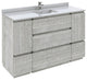 Fresca Formosa Floor Standing Bathroom Vanity, Sage Gray, 53", Cabinet Only