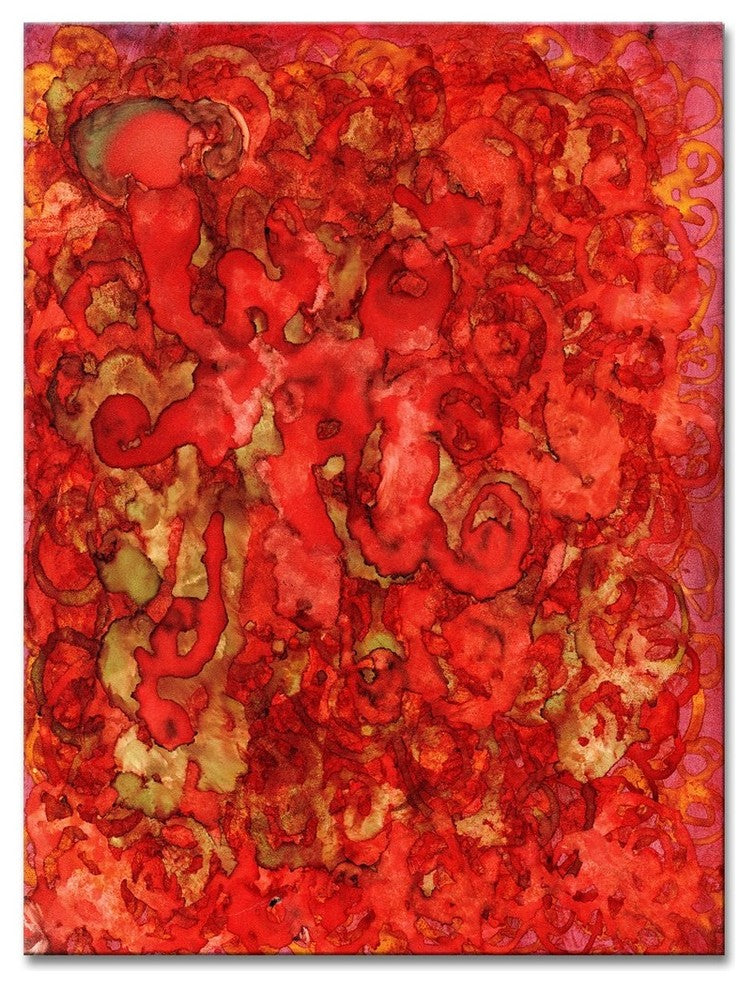 Ready2HangArt ''Firebird'' Canvas Wall Decor, 30"x20"