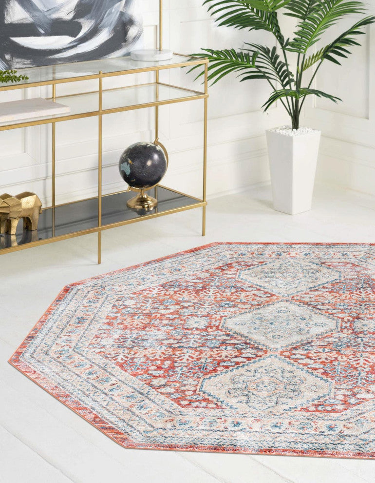 Unique Loom Newport Rosecliff Area Rug