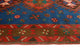 Fine Vintage Distressed Stephan Blue/Red Runner, 3'7x9'10