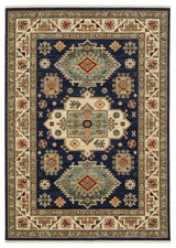 Oriental Weavers Lilihan 532B6 Medallion Rug, Navy, 3'3"x5'