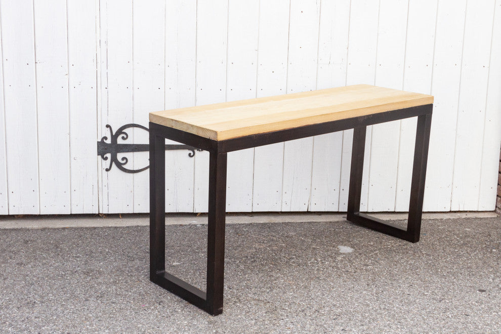 Industrial Style Console Table