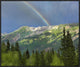 "Rainbow over Brown Mountain, Colorado"  by Tim Fitzharris, 31x26"