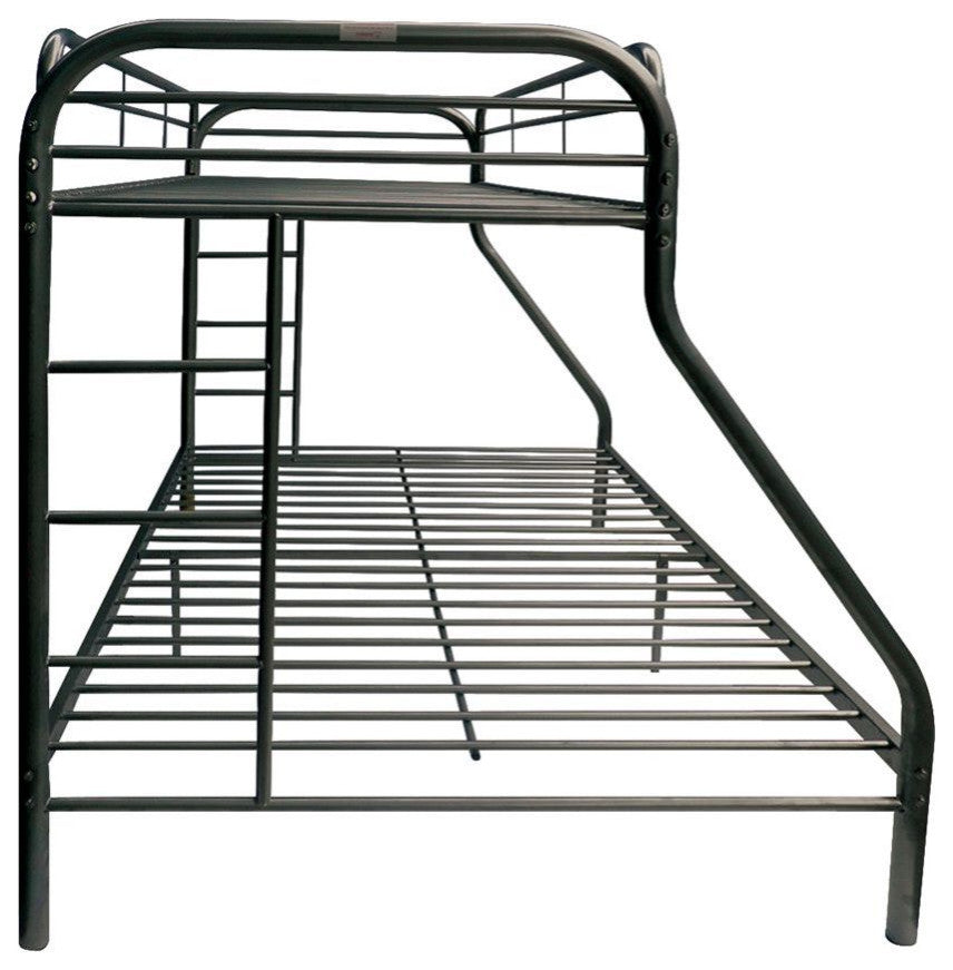 Acme Tritan Twin XL/Queen Bunk Bed Black