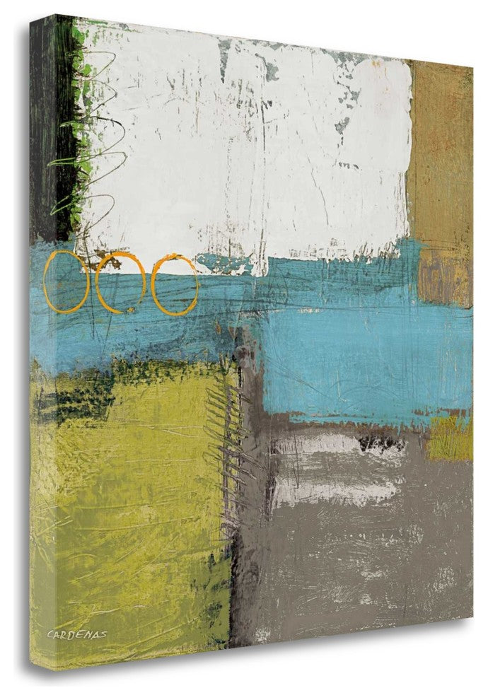 "Houseblend II" By Jason Cardenas, Giclee Print on Gallery Wrap Canvas