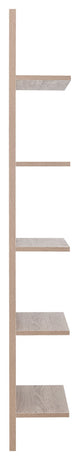 Danya B. Tiered Wide Column Wall Shelf, Weathered Oak