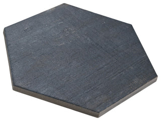 Retro Mini Hex Blue Porcelain Floor and Wall Tile