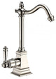 Instant Hot Water Faucet With Traditional Spout and Self Closing Handle