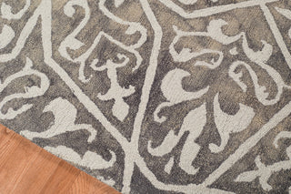 Amer Rugs Shibori SHI-26 Gray Gray Hand-tufted - 7'6"x9'6" Rectangle Area Rug