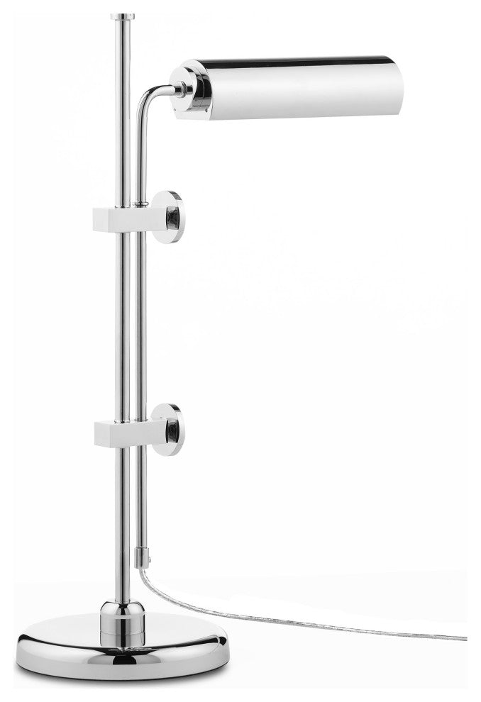 Satire Nickel Table Lamp