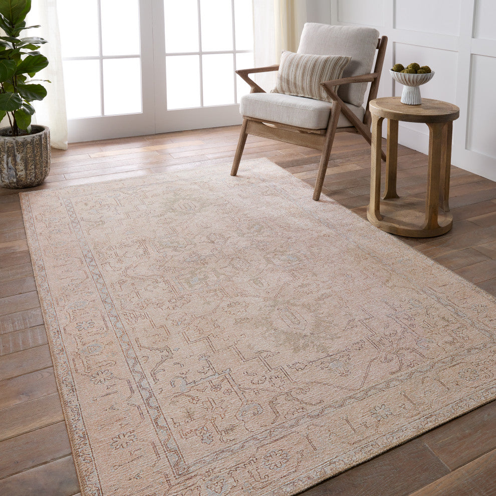 Jaipur Living Josephine Medallion Beige/Light Blue Area Rug 7'6''X9'6''