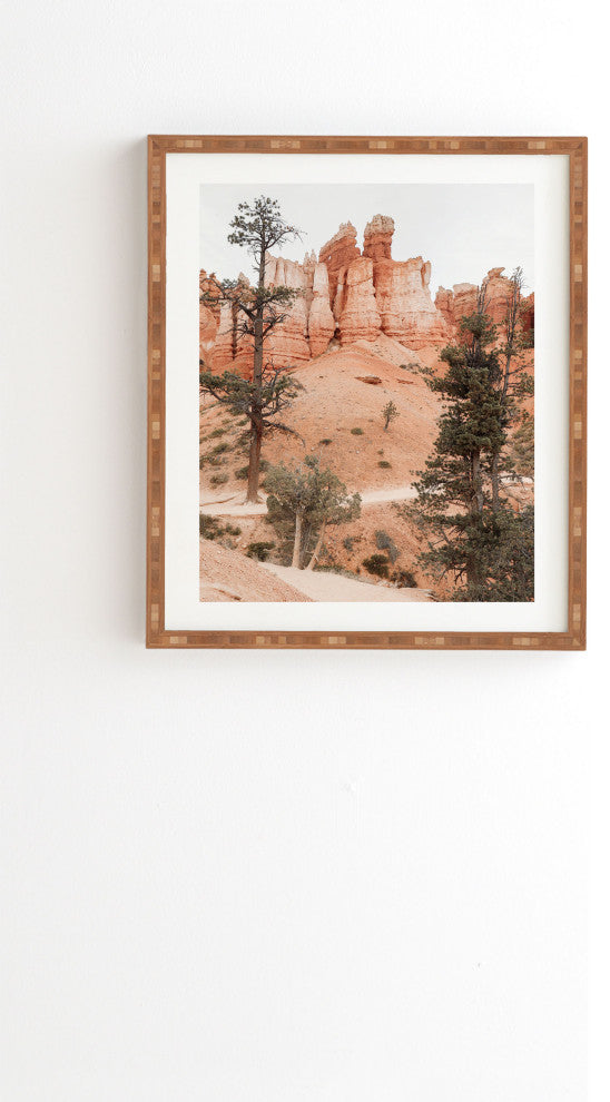 Henrike Schenk, Landscape of Bryce National Park, Utah, Framed Wall, 11x13"