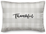 Thankful Plaid 14x20 Spun Poly Pillow