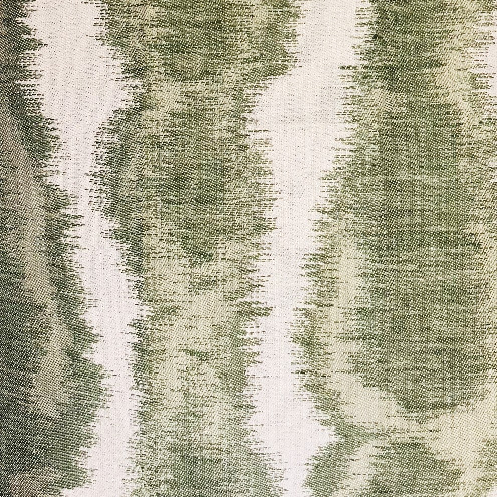 Green Haven Green and Beige Luxury Throw Pillow, 18"x18"