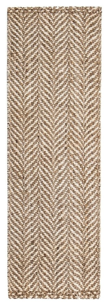 Anji Mountain Sandscape Jute Area Rug, 8'x10'