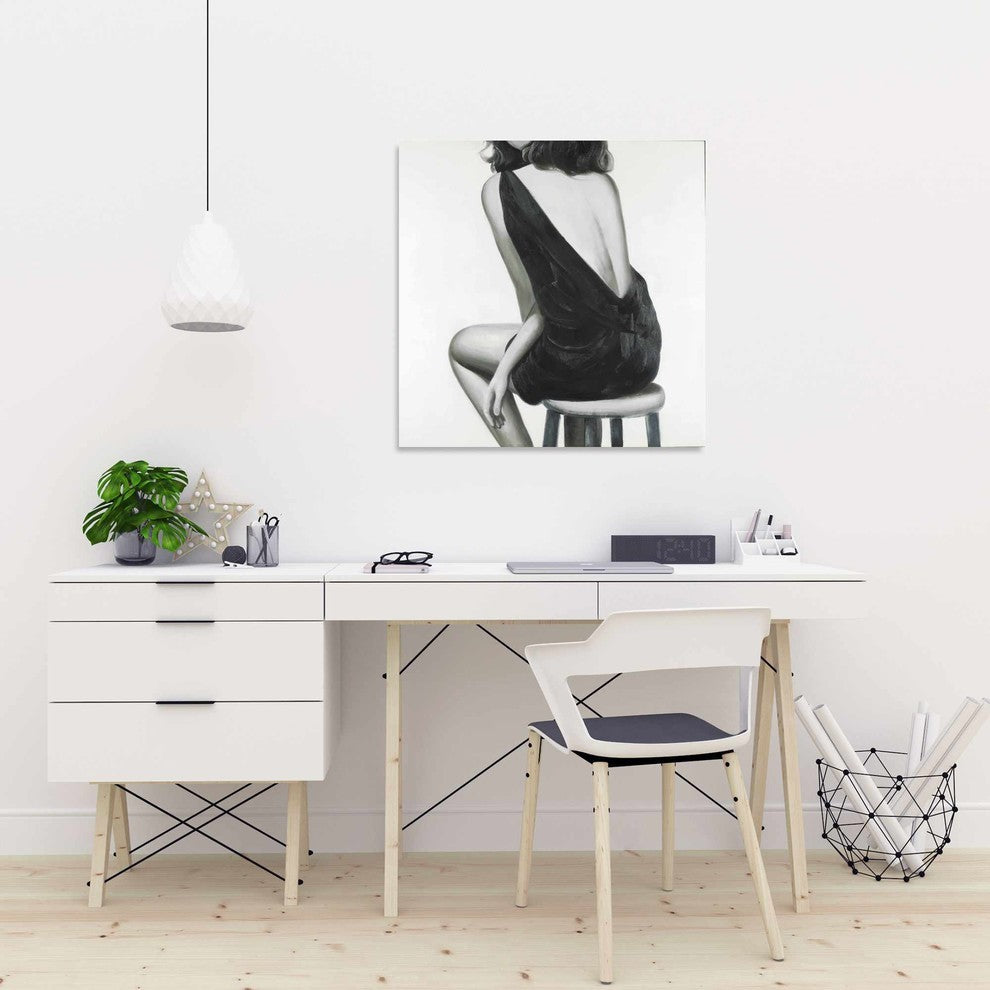 Pretty Woman, Fine Art Gallery Wrapped Canvas, 24"x24"