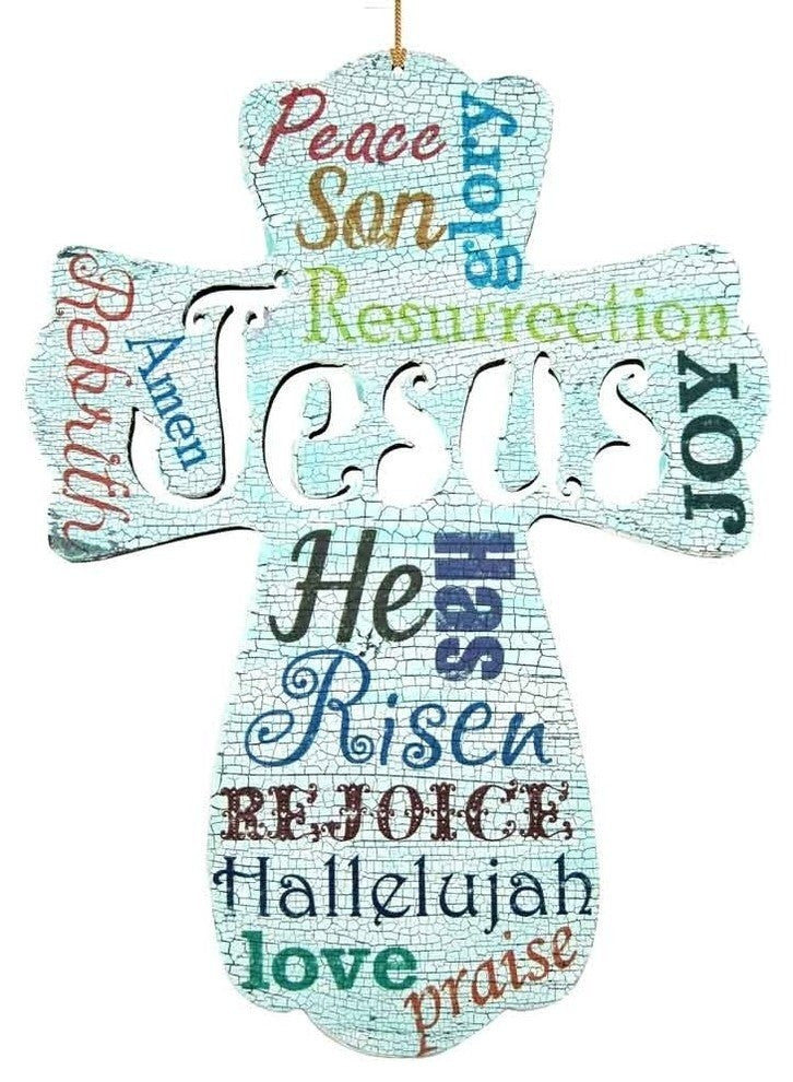 Jesus  Cross Ornaments, Set of 3
