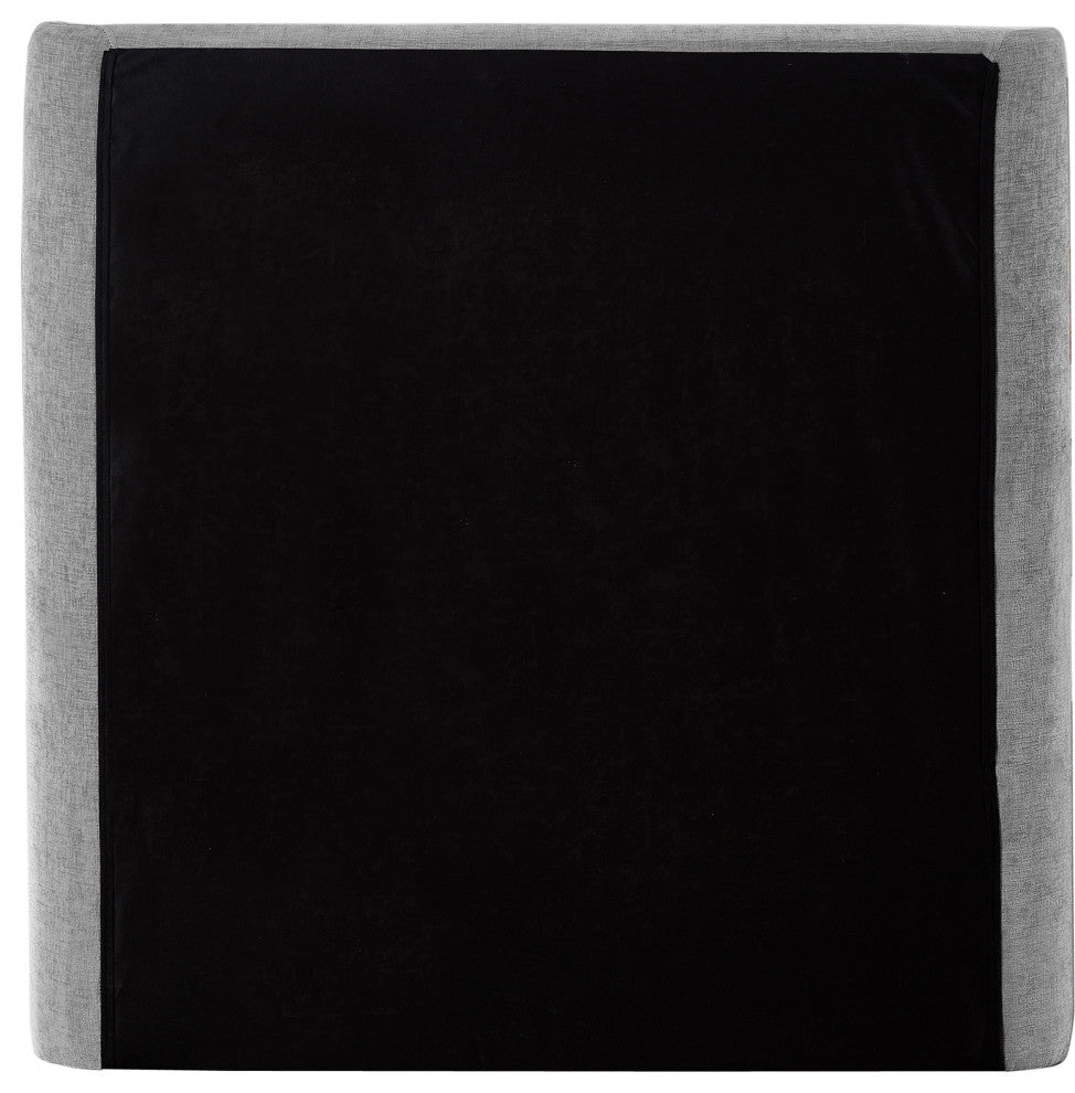 Penny Bed, Gray, Twin, Chenille Fabric