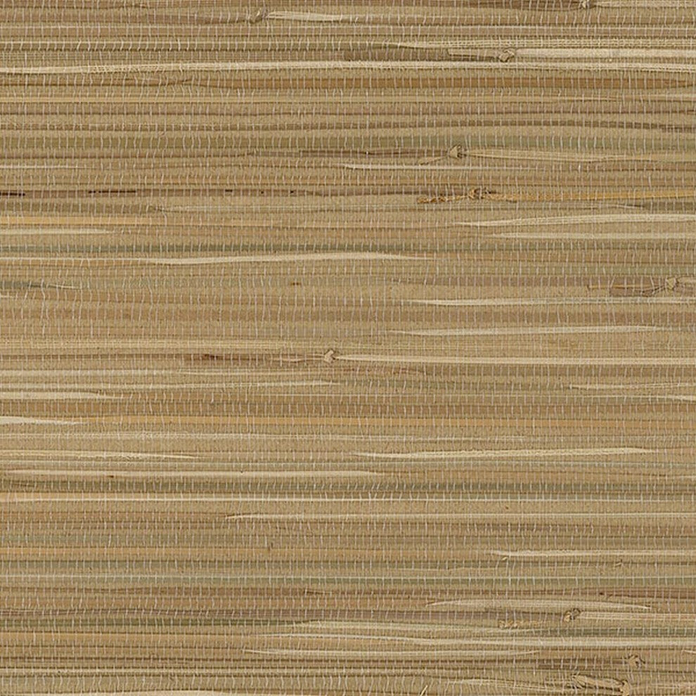Decorator, Grasscloth Texture Wallpaper Cream Roll