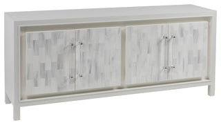 Elation White Media Console