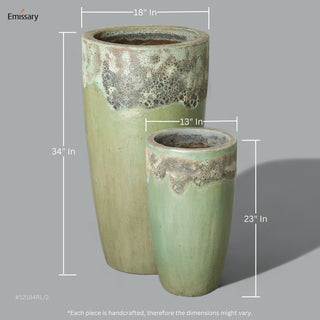 Tall Round Pot Reef/Spa 13x23