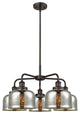Innovations Cone 5 26" Chandelier Oil Rubbed Bronze