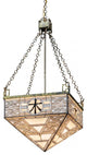 Meyda Lighting 49817 21" Square Shu Pendant