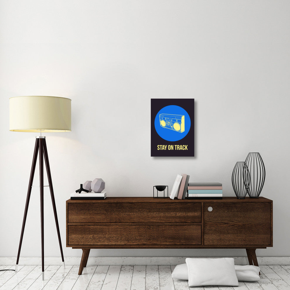 "Stay On Track BoomBox 2" Fine Art Print