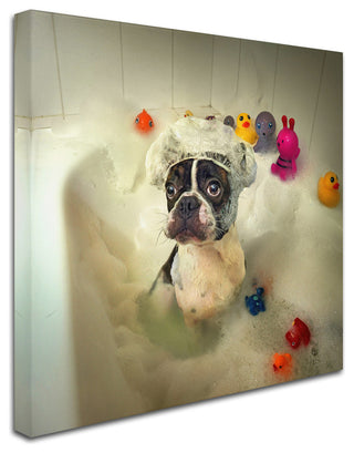 Ddiarte 'The Bath' Canvas Art, 35 x 35