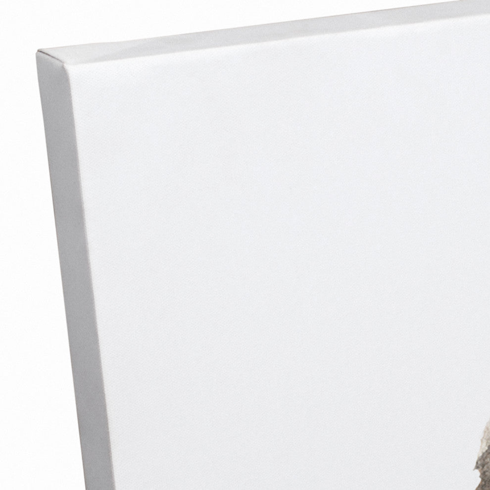 Otter With Heart 20x20 Canvas Wall Art