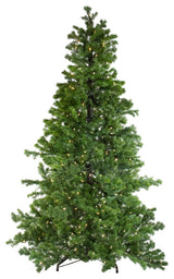 Layered Pine Power Technology Single Plug Christmas Tree