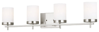 Zire 4-Light Wall / Bath, Brushed Nickel